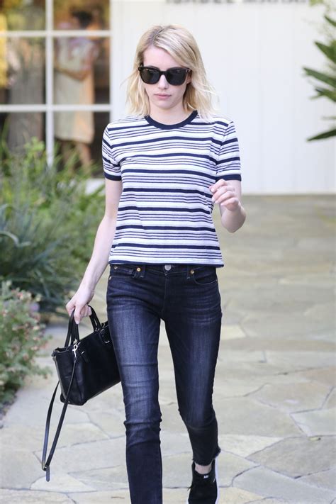 Emma Roberts Casual Style Out In Los Angeles 03 15 2016