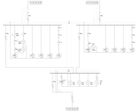 generator transfer switch wiring diagram