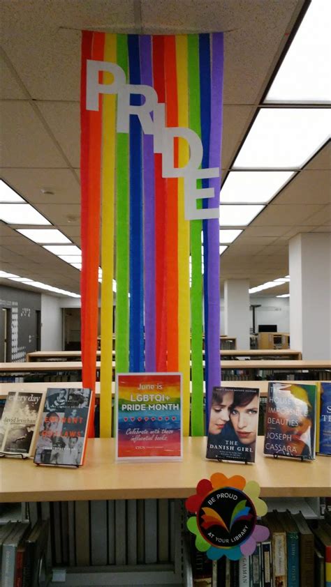 celebrate pride month cited at the library