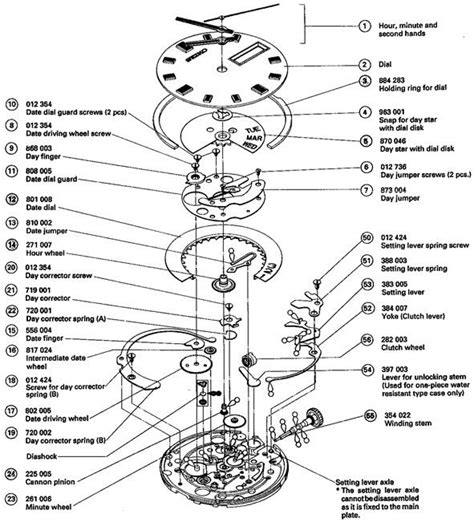 parts diagram google search  design  drawing horology design