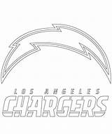 Chargers Coloring Nfl Logo Pages Los Angeles San Diego Printable Drawing Sheets Print Kids Sports Visit Search Colorings Categories Easy sketch template