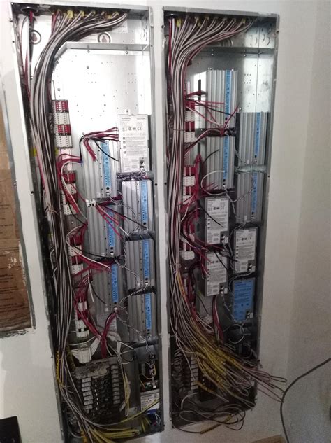 spent  day installing modules  wiring   lutron homeworks qs system