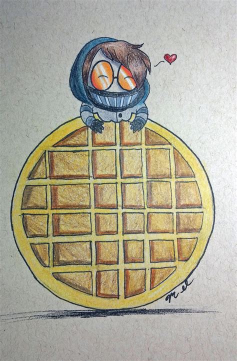 Ticci Toby With His Giant Waffle By Oceanisuna On Deviantart
