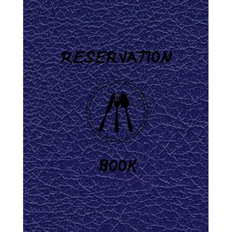 reservation book reservation book  ideally sized measuring  pages  columns