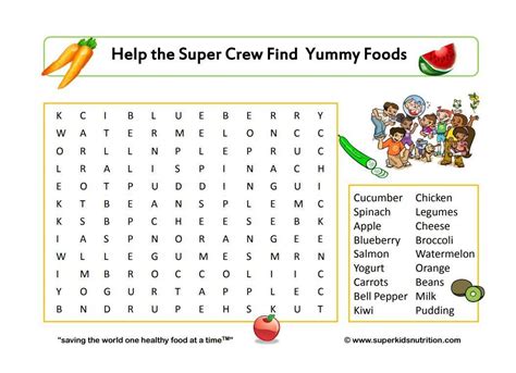 nutrition worksheets  kids worksheets  kids healthy
