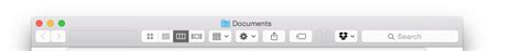 macos remove dropbox icon  finder toolbar