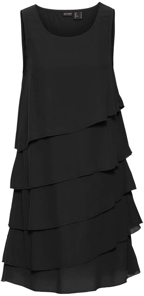 bonprix sukienka  falbanami czarny ceny  opinie na skapiecpl
