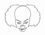 Pennywise Stencils Freestencilgallery sketch template