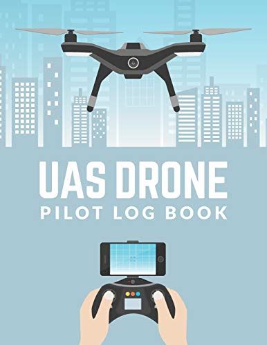 uas drone pilot logbook drone flight log book drone flight time flight map record drone
