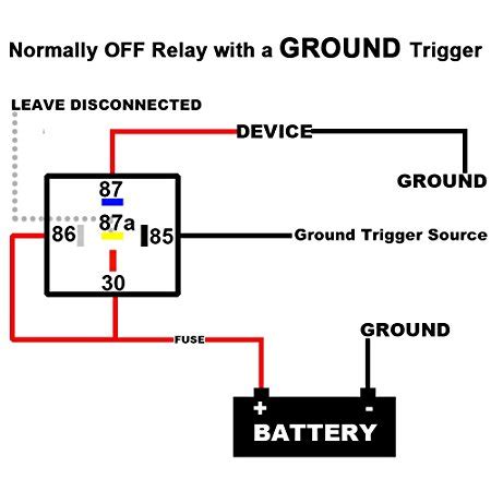 pin fan relay wiring diagram