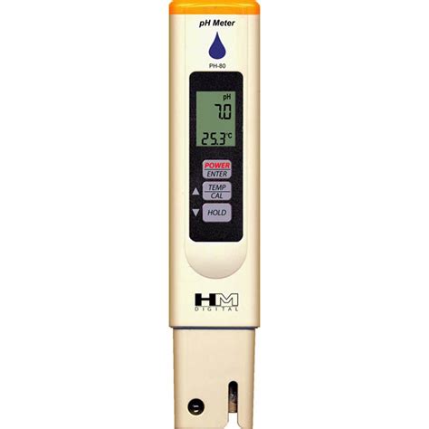 hm digital ph  hydrotester water ph temperature tester meter
