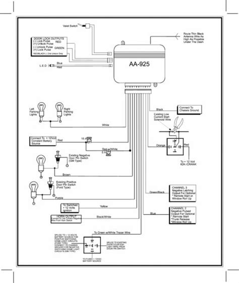 remote start wiring diagram easy wiring