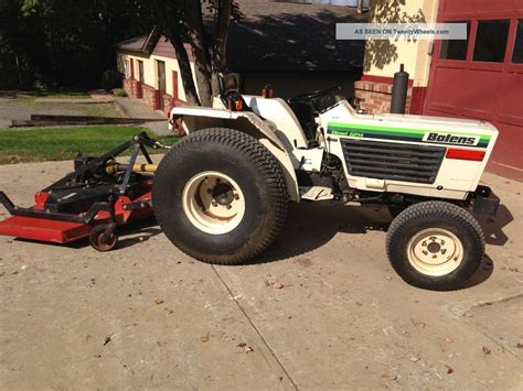 bolens   tractor  finish mower  bush hog