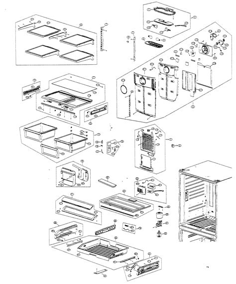 wiring diagram  samsung refrigerator