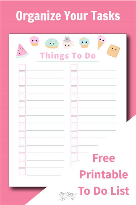 printable   list cute