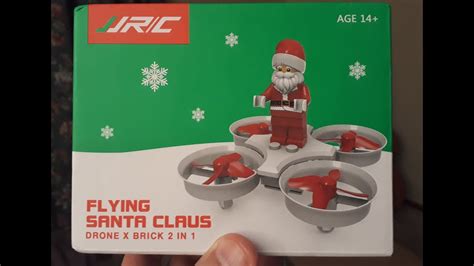 santa drone unboxing assembly  flying youtube