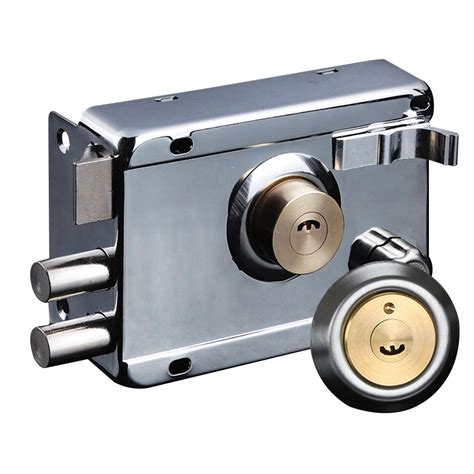 exterior iron door locks security anti theft lock multiple insurance lock wood gate lock