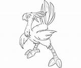 Chocobo sketch template