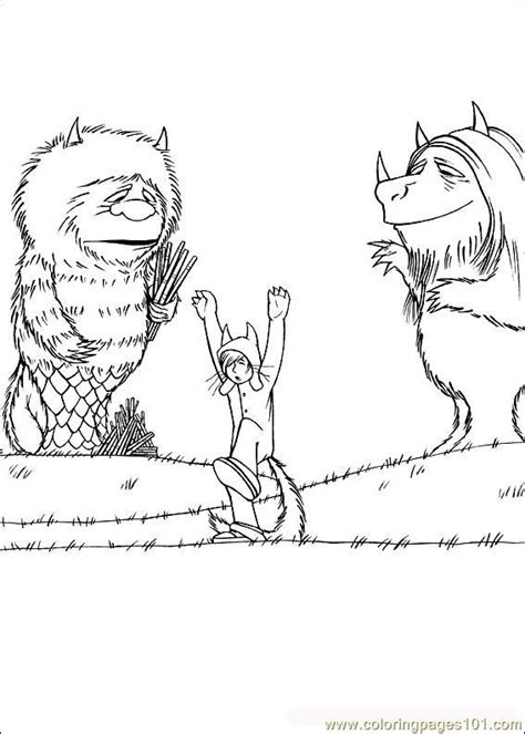 wild   coloring pages wherethewildthingsare