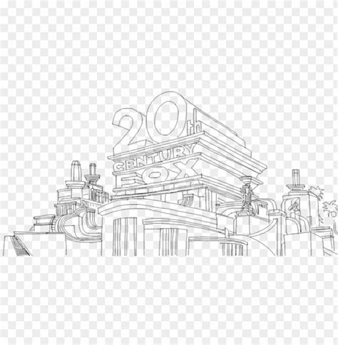 hd png  century fox coloring pages  century fox