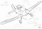 Dusty Crophopper Coloring Planes Pages Disney Printable Drawing Kids Para Colorear Dibujos Draw Supercoloring Aviones Dibujo Imprimir sketch template