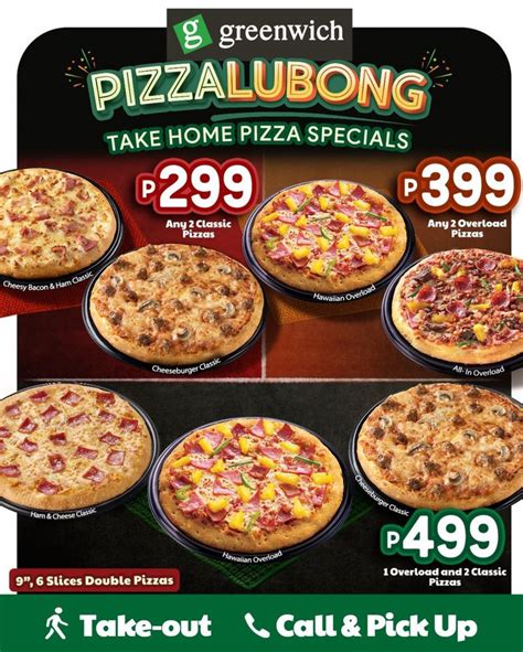 greenwich classic pizza promo proud kuripot