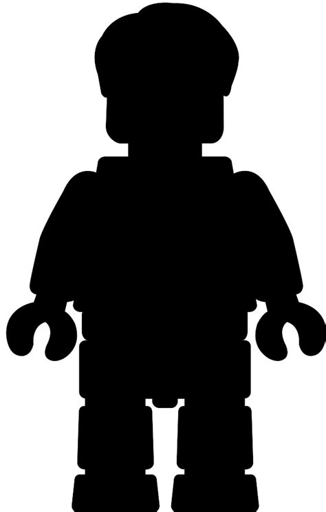 lego silhouette  vector silhouettes