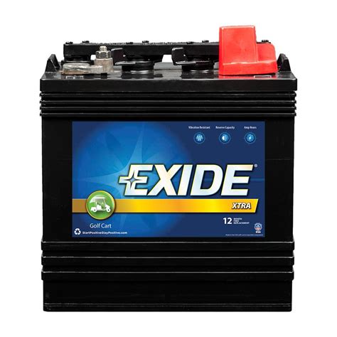 Exide Golf Cart Battery Xtra Gc8v 110so The Home Depot