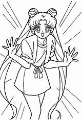 Sailor Moon Coloring Fun Kids Votes sketch template
