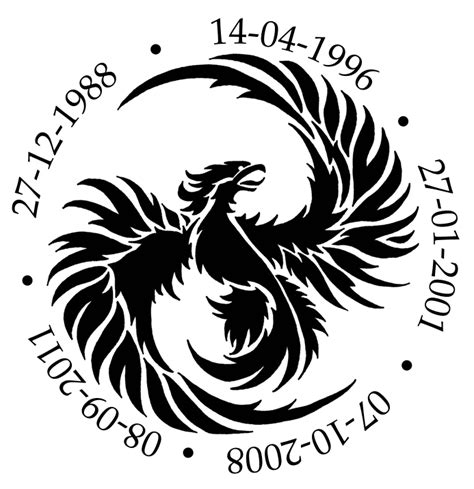 pin  prose morsels press  patterns symbols phoenix tattoo