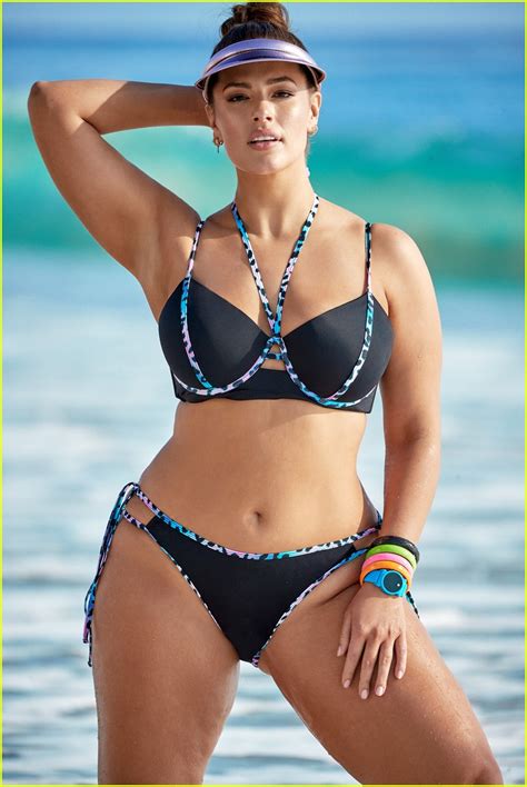 Ashley Graham Slays In A Bikini For New Swimsuits For All Collection