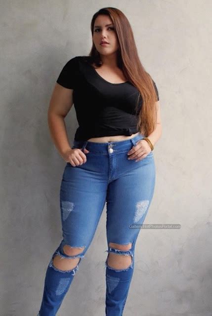 Hot Plus Size Curvy Girls In Tight Jeans Wow 350