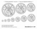 Astrolabe Traceable sketch template