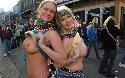 its mardi gras…get your tits out girls