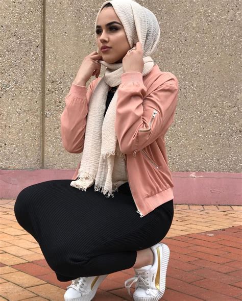 pin  douae sf    wear hijab fashion hijabi outfits casual hijab trends