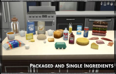 sims  food mods interactivemoz