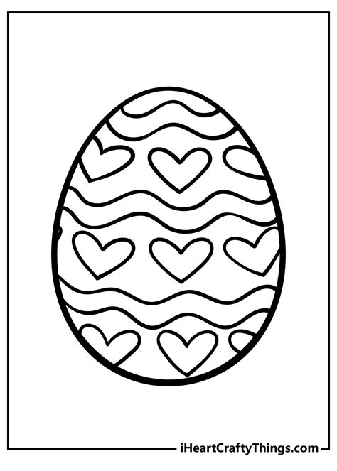 egg coloring sheet