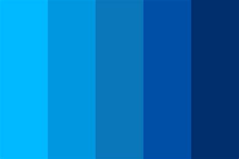 blue color palette