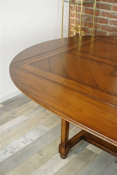 wooden marquetry modular dining table  sale  stdibs