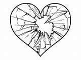 Broken Glass Bullet Hole Heart Drawing Shattered Shatter Drawings Etsy Clipartmag Cracked Paintingvalley Vector Logo sketch template