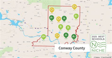 school districts  conway county ar niche