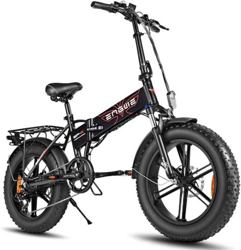 engwe ep  pro  folding fat tire electric bike   ah lithium ion battery