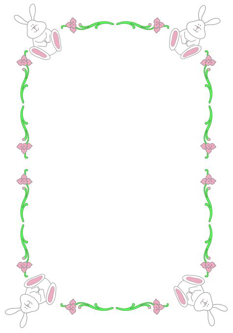 easter borders clipart   cliparts  images  clipground