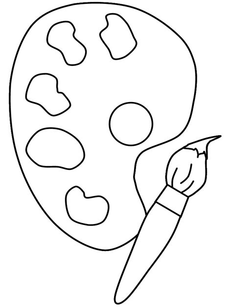 paint  coloring page coloring home