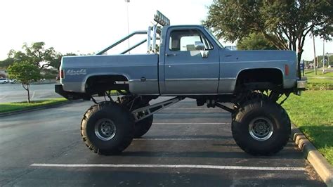 Sweet Redneck Chevy Four Wheel Drive Pickup Truck For Sale