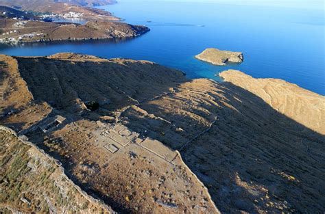 kythnos archeological sites greek yachting guide