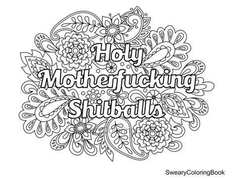swearing coloring pages  getdrawings