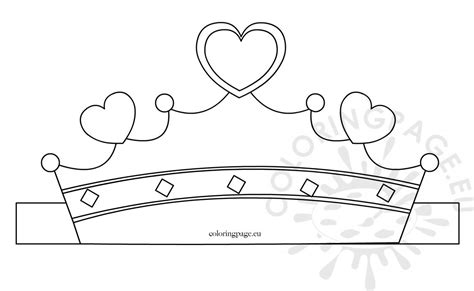 printable princess crown patterns