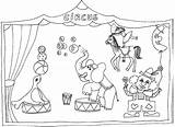 Circus Coloring Pages Coloringpages1001 sketch template