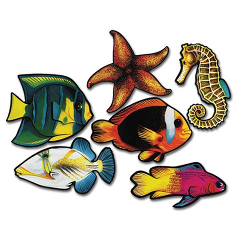 fish cutouts clipart